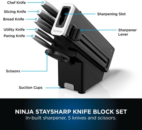 سرویس چاقو 6 پارچه نینجا مدل Ninja K62006 - تصویر 4