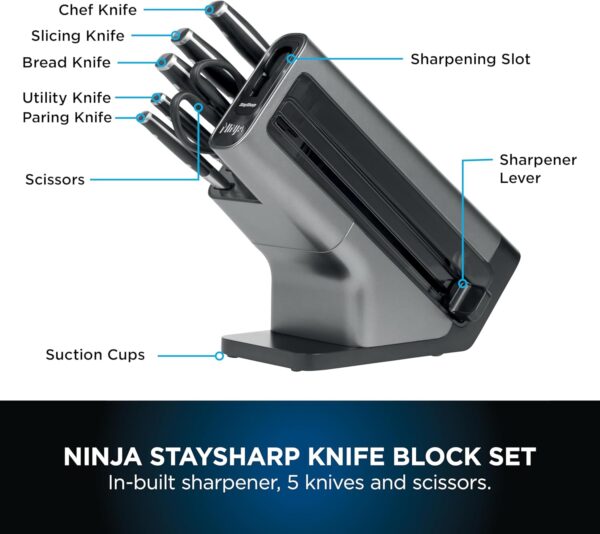 سرویس چاقو 6 پارچه نینجا مدل Ninja K32006 - تصویر 2