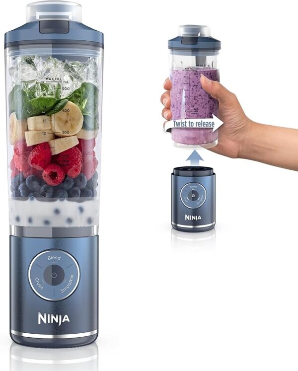 شیکر شارژی بنفش نینجا مدل Ninja BC251 - تصویر 6