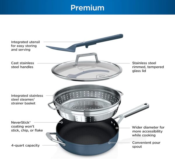ماهیتابه نینجا مدل Ninja CW102BL - تصویر 7