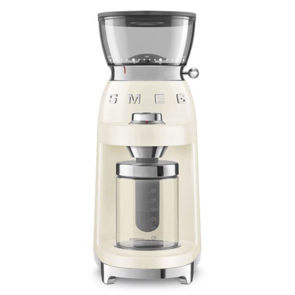 آسیاب قهوه اسمگ رنگ کرم مدل Smeg CGF03 - تصویر 2