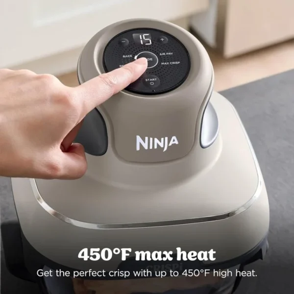 سرخ کن کریسپی نینجا رنگ کرم مدل Ninja Crispi 101 - تصویر 4