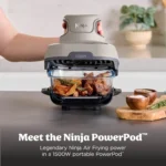 سرخ کن کریسپی نینجا رنگ کرم مدل Ninja Crispi 101 - تصویر 5