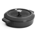 سرویس قابلمه ۶ پارچه چدن وول آلمان مدل Woll Iron Cast Carbon Grey - تصویر 7