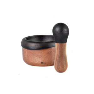 هاون چوب و چدن ادهاک AdHoc Crush Mortar and Pestle