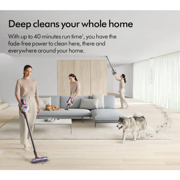 جارو شارژی دایسون مدل Dyson V8 Absolute SILYLW - تصویر 12