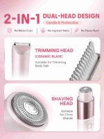 شیور 2 کاره شیگلم مدل  Sheglam Electric Bikini Trimmer - تصویر 2