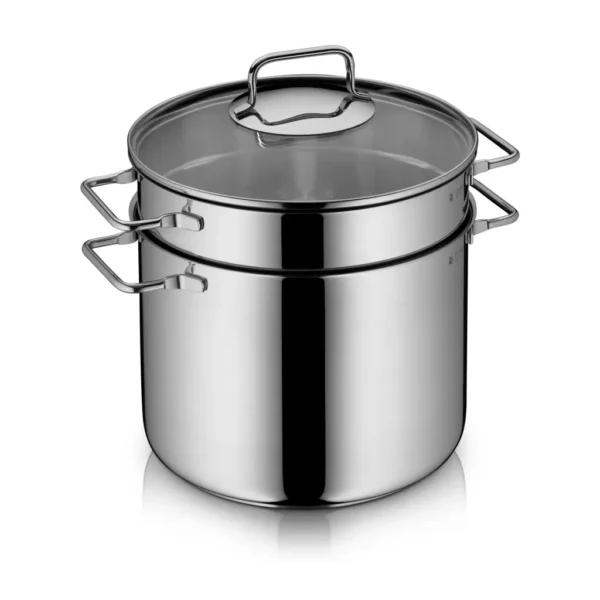 قابلمه پاستا دبلیو ام اف مدل WMF Nudeltopf سایز 24 - تصویر 12