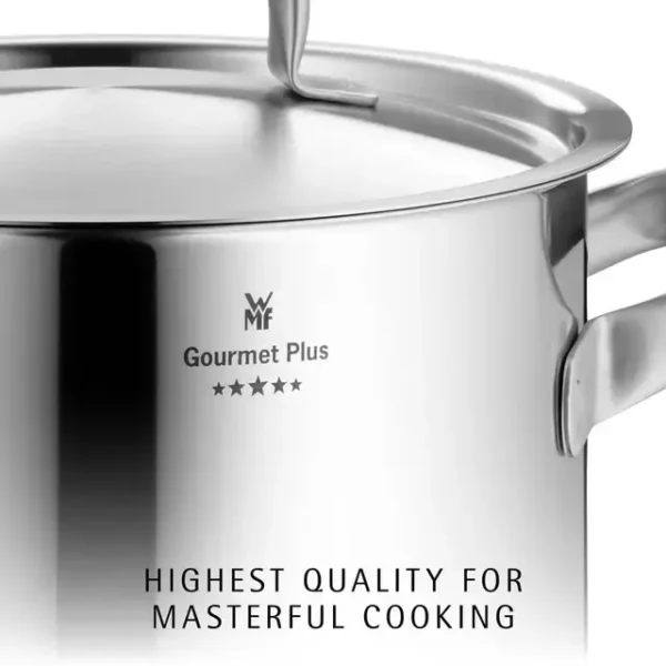 قابلمه دبلیو ام اف مدل WMF Gourmet Plus Tallسایز 24 - تصویر 7