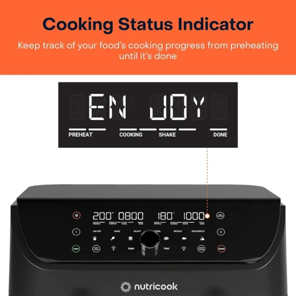 سرخ کن دوقلو نوتریکوک مدل Nutricook NC-AFD185V - تصویر 2