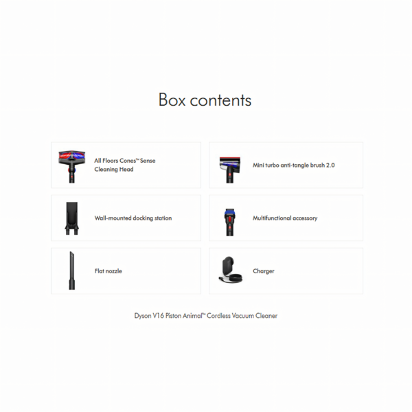 جارو شارژی هوشمند دایسون مدل Dyson V16 Piston Animal CPRBLK - تصویر 12
