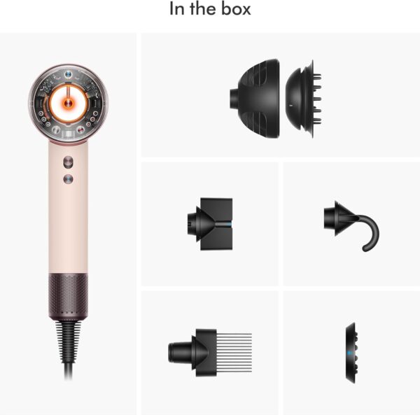 سشوار دایسون مدل Dyson Supersonic Nural HD16 Ceramic pink/Rose Gold - تصویر 7