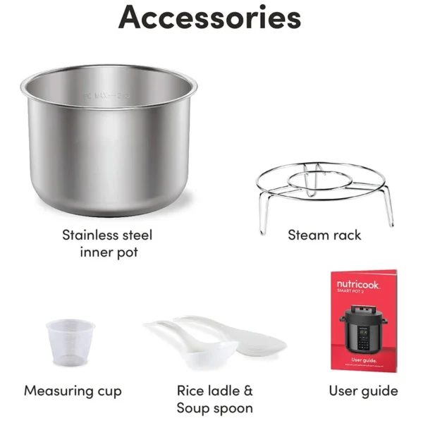 زودپز نوتریکوک مدل Nutricook SP208K - تصویر 4