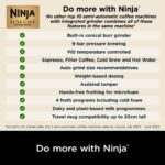 اسپرسوساز نینجا مدل Ninja ES601BK تمام اتوماتیک - تصویر 9