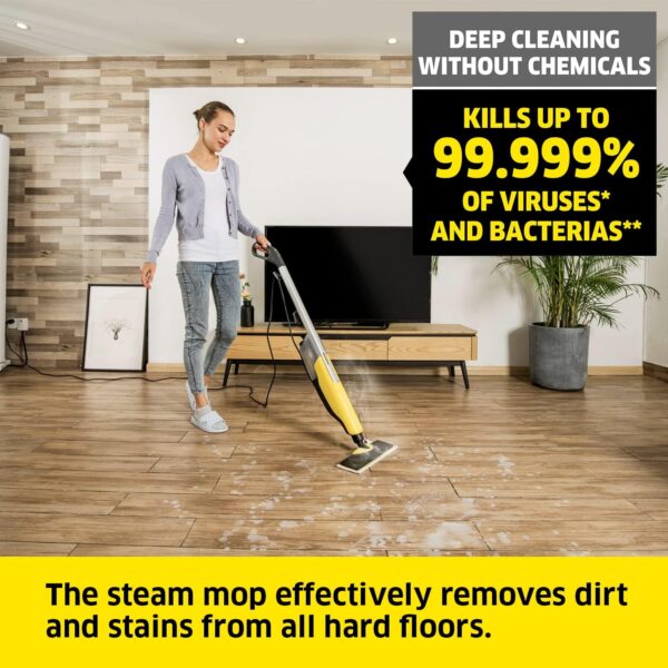 بخارشوی کارچر مدل KARCHER SC2 UPRIGHT EASYFIX - تصویر 7