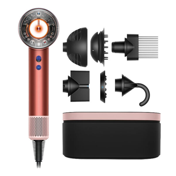 سشوار دایسون مدل Dyson Supersonic Nural HD16 Strawberry Bronze/Blush Pink - تصویر 14