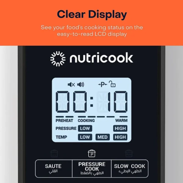 زودپز نوتریکوک مدل Nutricook SP208P - تصویر 4