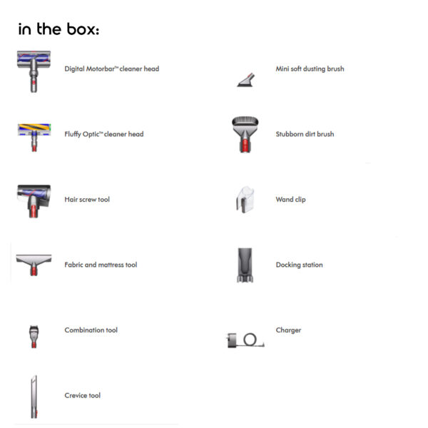 جارو شارژی دایسون مدل Dyson V15 Detect total clean NKLBLK - تصویر 7