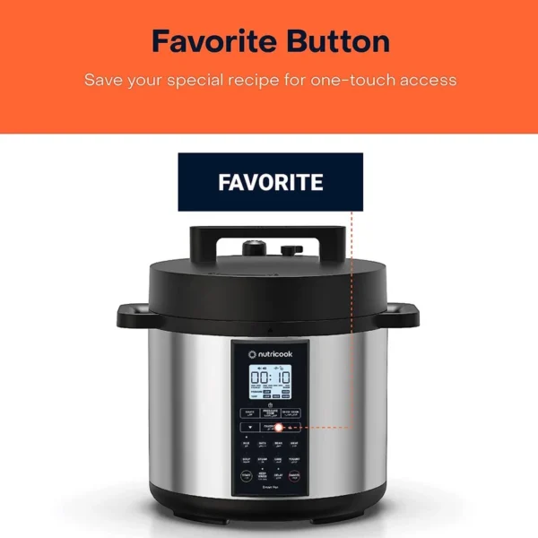 زودپز نوتریکوک مدل Nutricook SP208P - تصویر 9