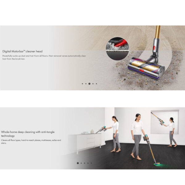 جارو شارژی دایسون مدل Dyson V15 Detect Absolute - تصویر 14