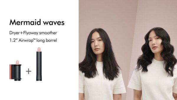 استایلر حالت دهنده مو دایسون با دفیوزر  Dyson HS05 (Strawberry Bronze/Blush Pink) - تصویر 6