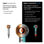 سشوار دایسون مدل Dyson Supersonic Nural HD16 Ceramic Patina/Topaz - تصویر 2
