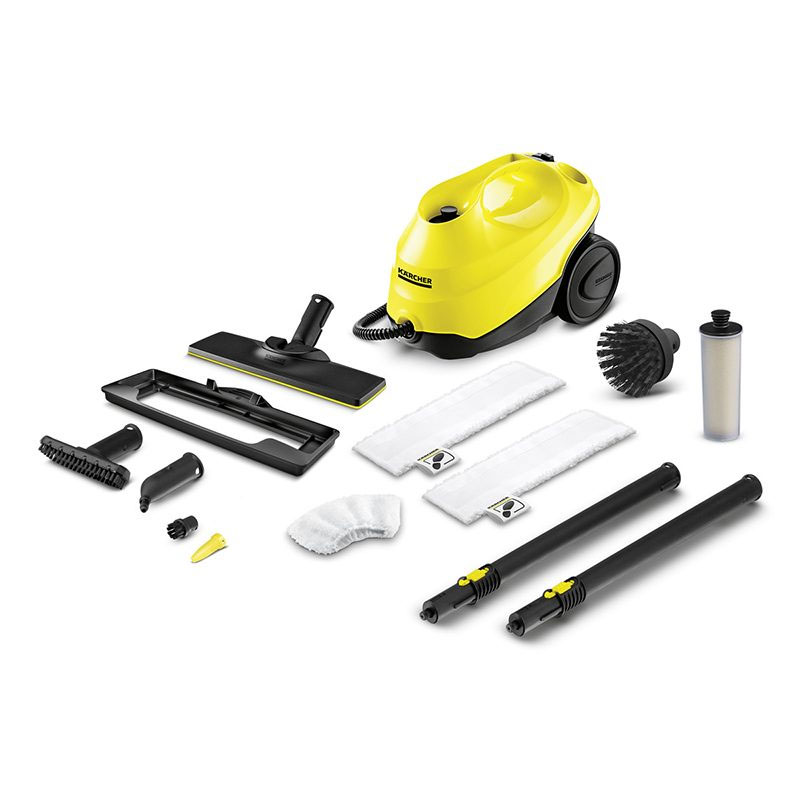 بخارشوی کارچر مدل SC3 EASYFIX زرد