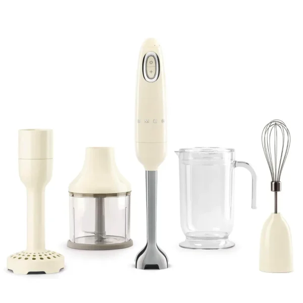 گوشت کوب برقی اسمگ رنگ کرم مدل Smeg HBF22 - تصویر 2