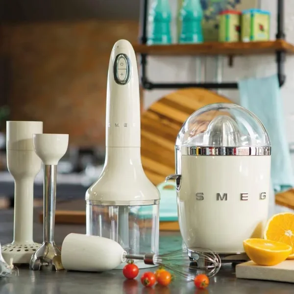گوشت کوب برقی اسمگ رنگ کرم مدل Smeg HBF22 - تصویر 7