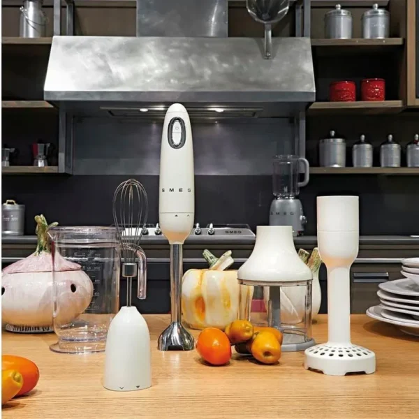 گوشت کوب برقی اسمگ رنگ کرم مدل Smeg HBF22 - تصویر 8