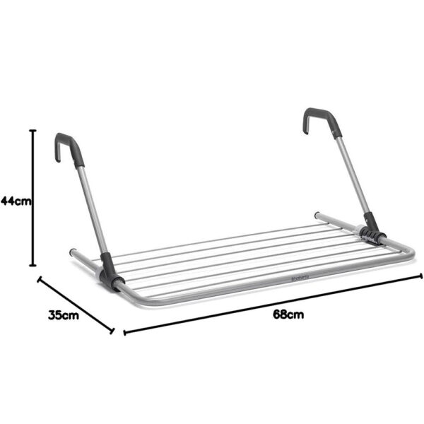 بند رخت برابانتیا مدل Hanging Drying Rack سایز 4.5 متری - تصویر 2