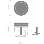 خردکن برابانتیا مدل BRABANTIA TASTY - تصویر 3