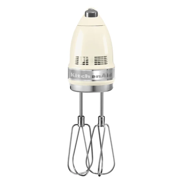 همزن دستی 9 سرعته کیچن اید رنگ کرم مدل KitchenAid 5KHM9212 - تصویر 10