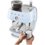 اسپرسو ساز آبی اسمگ مدل Smeg EGF03PB - تصویر 3