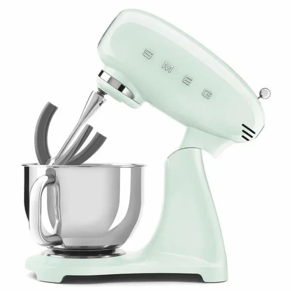 همزن اسمگ تمام رنگ سبز پاستیلی مدل Smeg SMF03 - تصویر 2